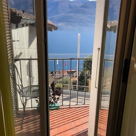 Sunny And Cozy Flat With Breathtaking Views Ferienhaus Brissago TI